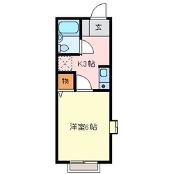 Ｋ・Ｇ・Ａの物件間取画像